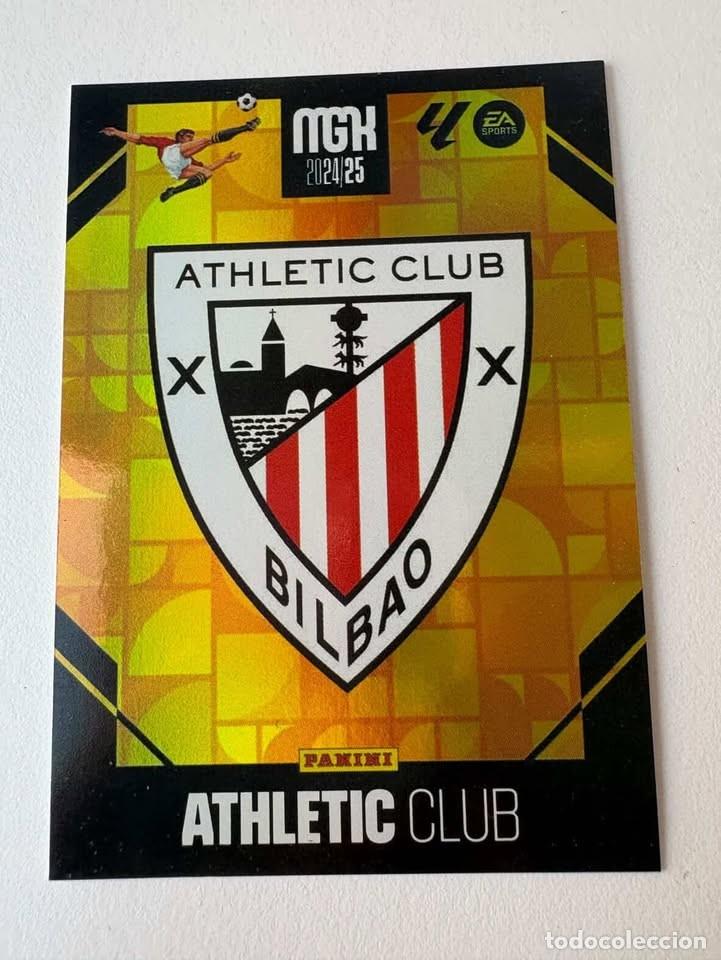 Coleccionismo deportivo: Escudo Athletic Club de Bilbao 37 Megacracks 2024-25