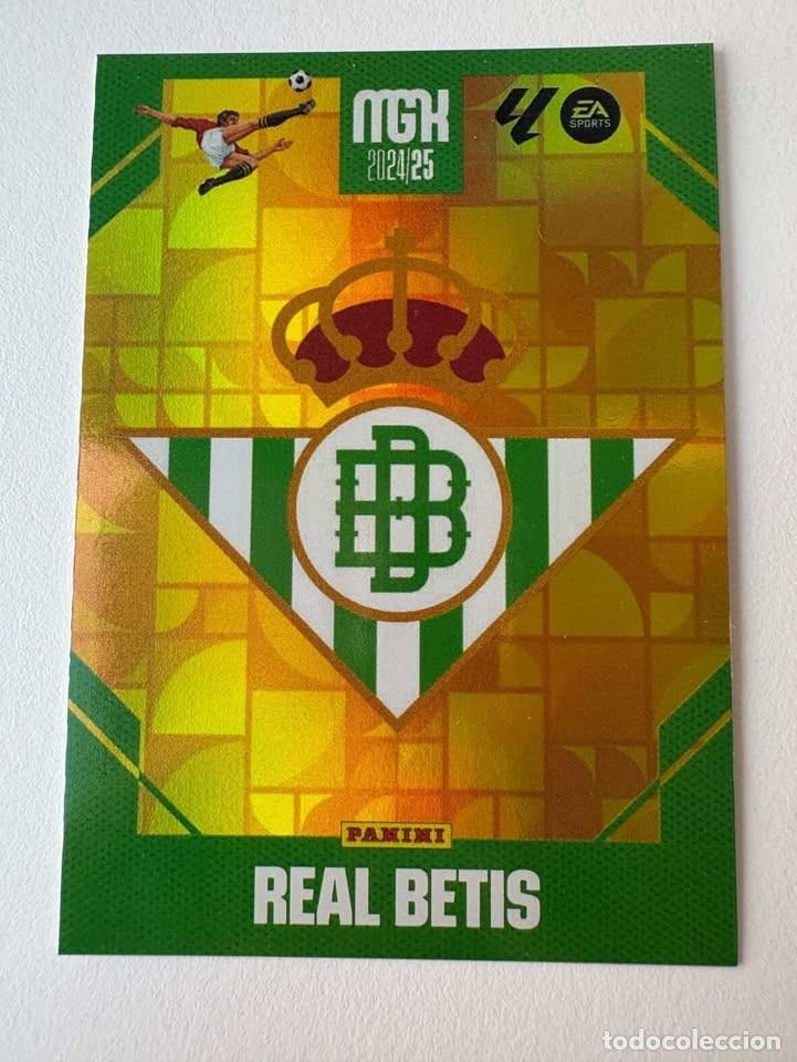 Collectionnisme sportif: Escudo Betis 91 Megacracks 2024-25