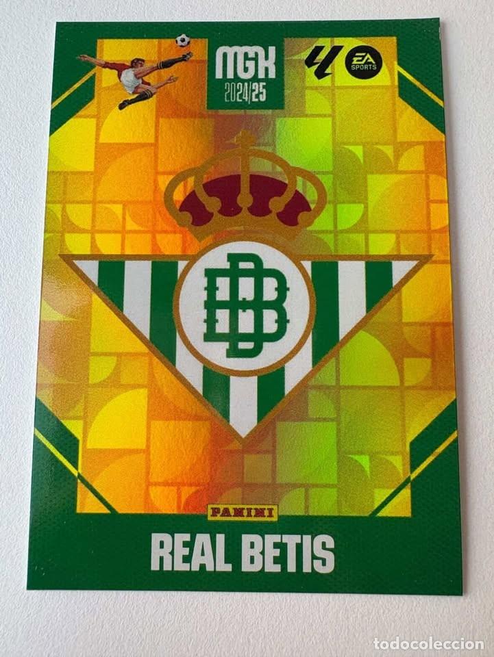 Collectionnisme sportif: Escudo Betis 91 Megacracks 2024-25