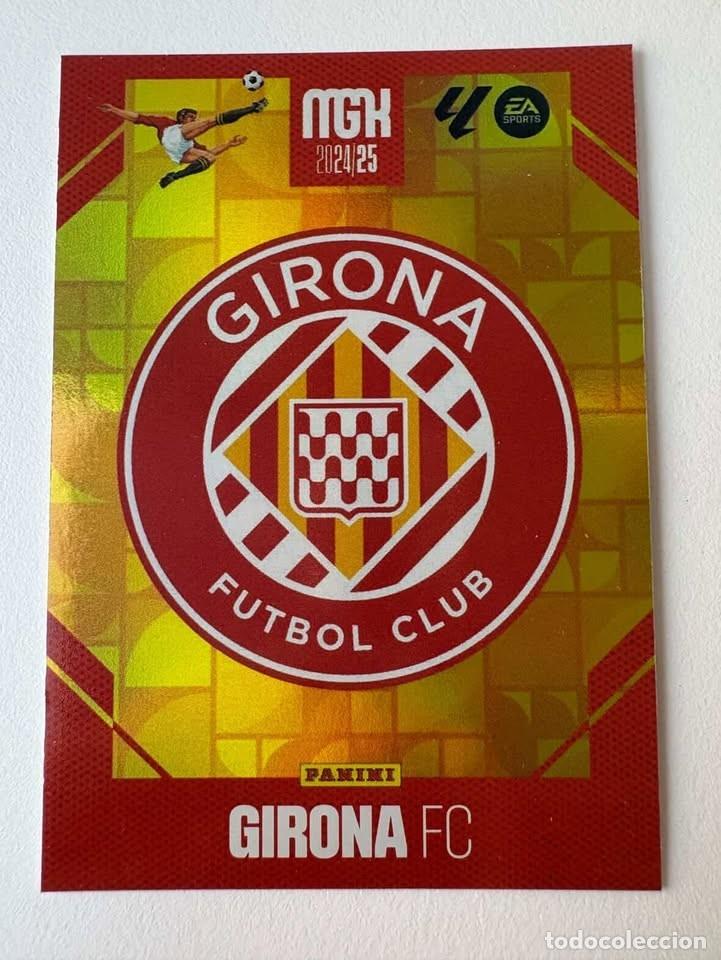 Coleccionismo deportivo: Escudo Girona 163 Megacracks 2024-25