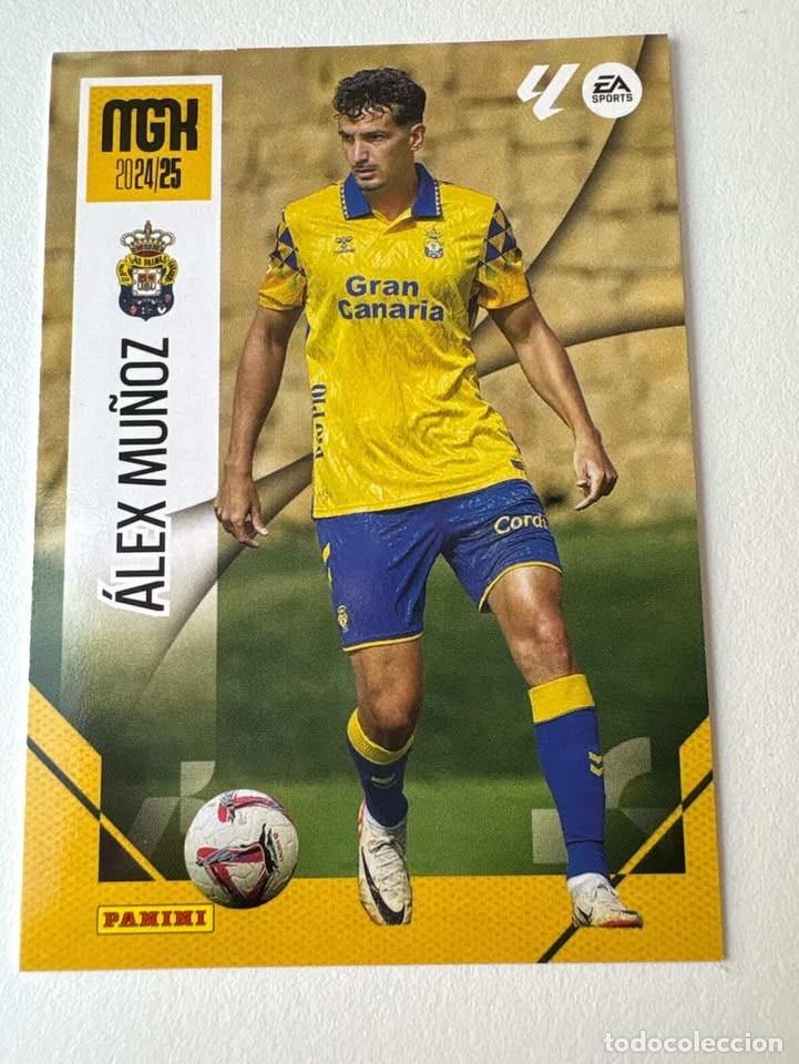 Coleccionismo deportivo: &Aacute;lex Mu&ntilde;oz Las Palmas 184 Megacracks 2024-25