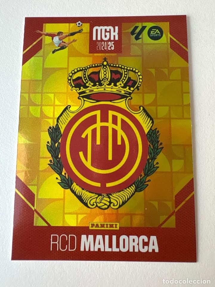 Coleccionismo deportivo: Escudo Mallorca 235 Megacracks 2024-25