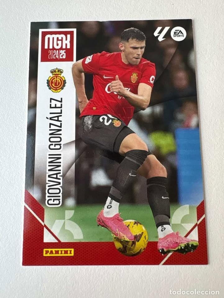 Coleccionismo deportivo: Giovanni Gonz&aacute;lez Mallorca 235 Megacracks 2024-25