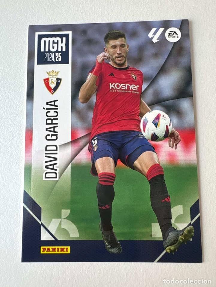 Coleccionismo deportivo: David Garc&iacute;a Osasuna 259 Megacracks 2024-25