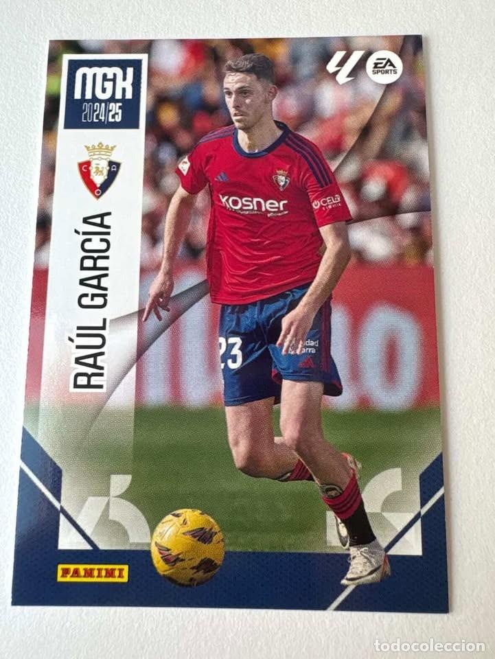 Coleccionismo deportivo: Ra&uacute;l Garc&iacute;a Osasuna 270 Megacracks 2024-25