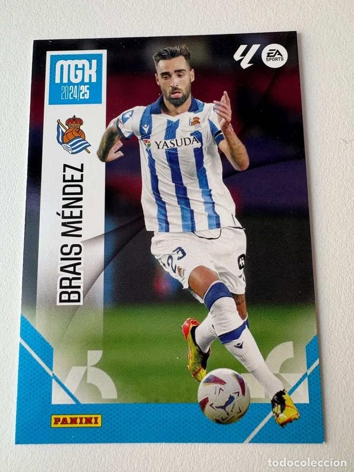Coleccionismo deportivo: Br&aacute;is M&eacute;ndez Real Sociedad 300 Megacracks 2024-25