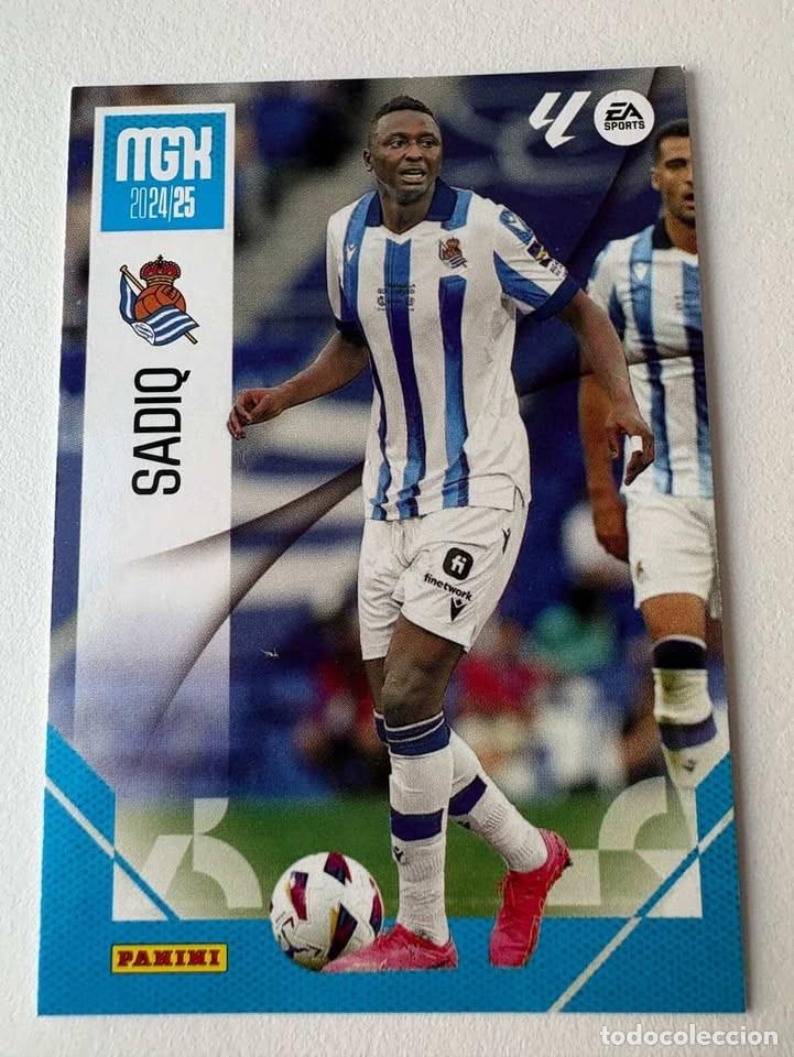 Coleccionismo deportivo: Sadiq Real Sociedad 306 Megacracks 2024-25