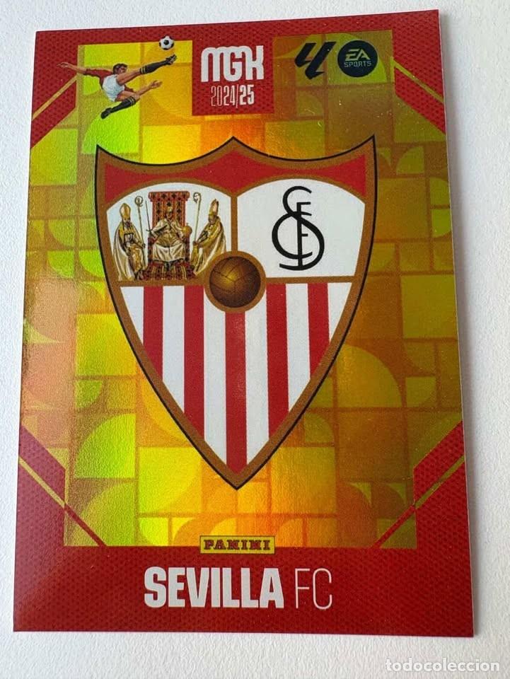 Coleccionismo deportivo: Escudo Sevilla 307 Megacracks 2024-25
