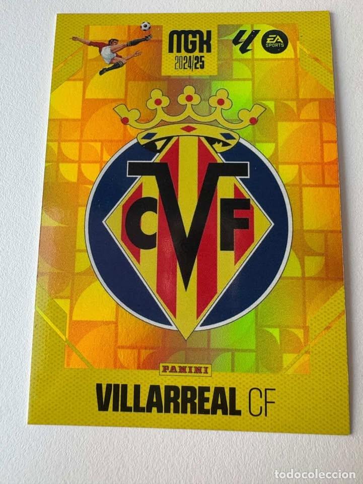 Coleccionismo deportivo: Escudo Villarreal 361 Megacracks 2024-25