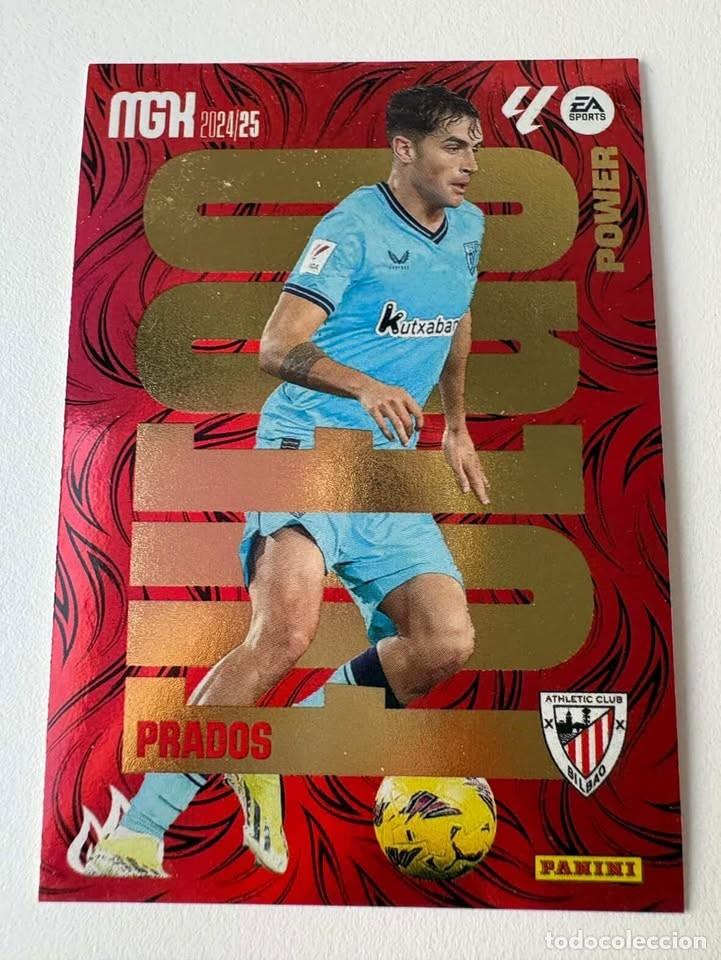 Coleccionismo deportivo: Prados Ahletic Club de Bilbao Fuego Power P386 Megacracks 2024-25