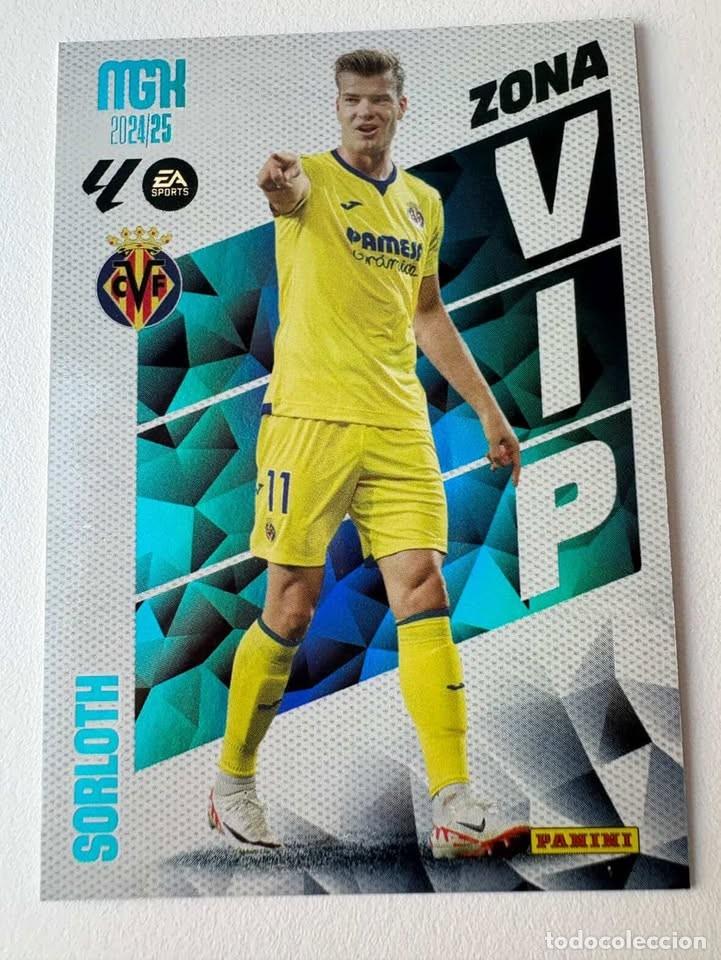 Coleccionismo deportivo: Sorloth Villareal Zona Vip 403 Megacracks 2024-25