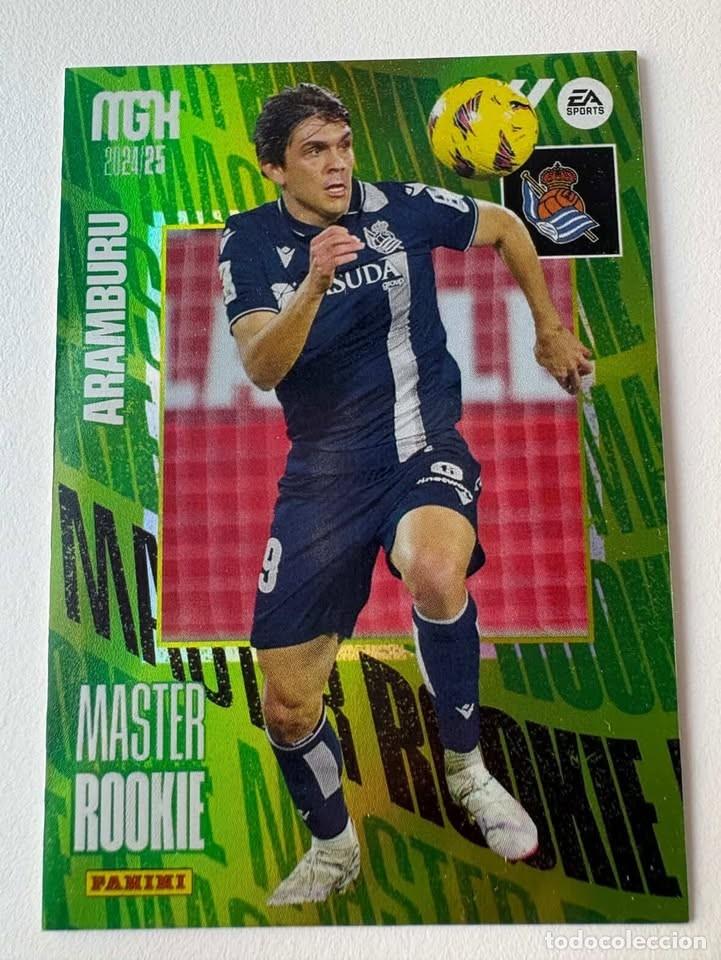 Coleccionismo deportivo: Aramburu Real Sociedad Master Rookie 407 Megacracks 2024-25