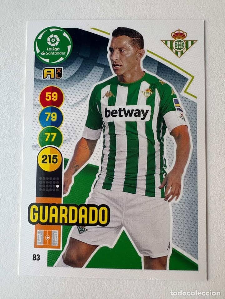 Coleccionismo deportivo: Guardado Betis 83 Adrenalyn 2020-21