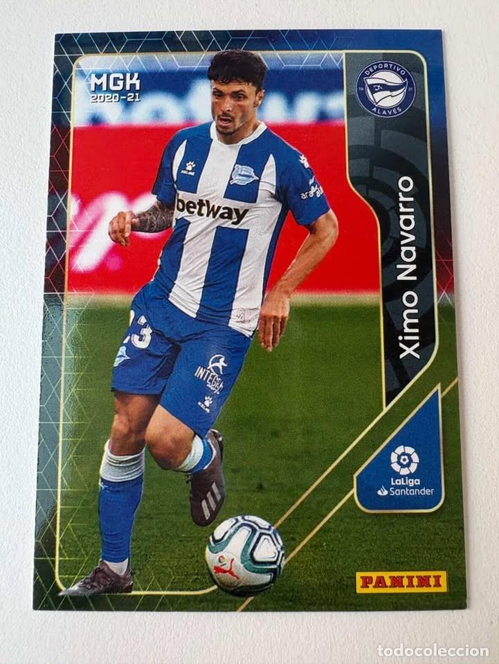 Coleccionismo deportivo: Ximo Navarro Alav&eacute;s 4 Megacracks 2020-21