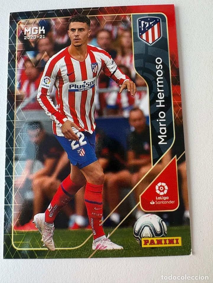 Coleccionismo deportivo: Mario Hermoso Atl&eacute;tico de Madrid 43 Megacracks 2020-21