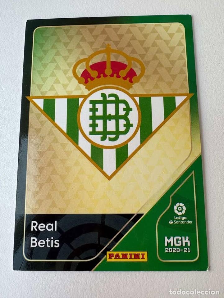 Coleccionismo deportivo: Escudo Betis 73 Megacracks 2020-21