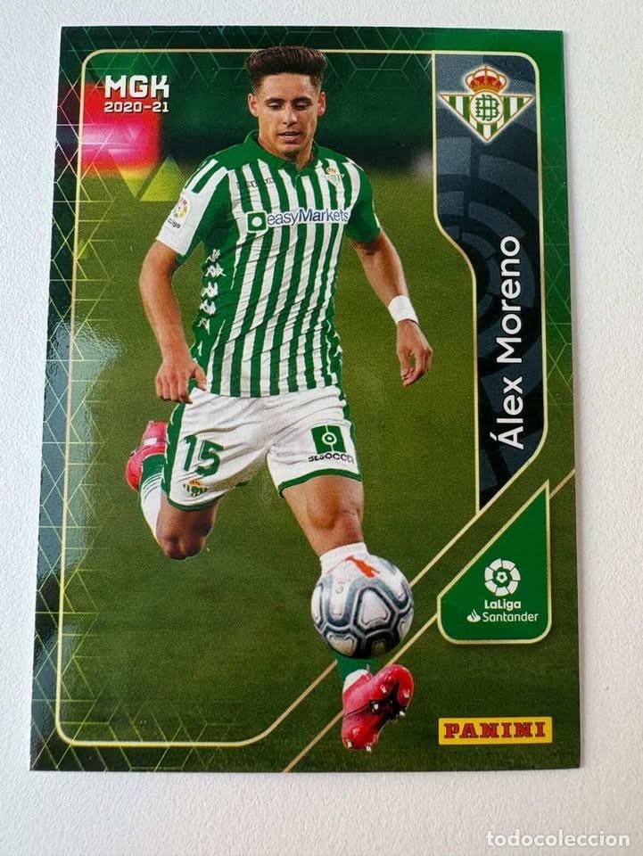 Coleccionismo deportivo: &Aacute;lex Moreno Betis 80 Megacracks 2020-21