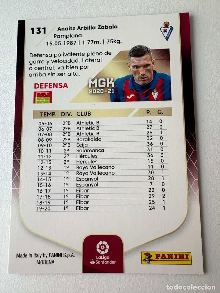 Coleccionismo deportivo: Arbilla Eibar 131 Megacracks 2020-21 - Foto 2
