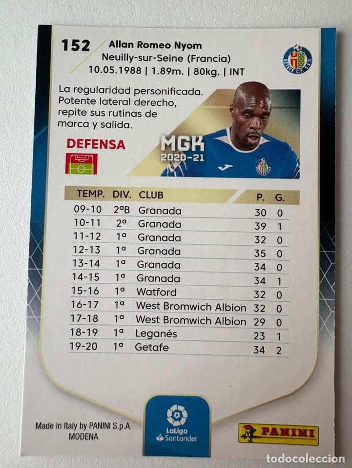 Coleccionismo deportivo: Nyom Getafe 152 Megacracks 2020-21 - Foto 2