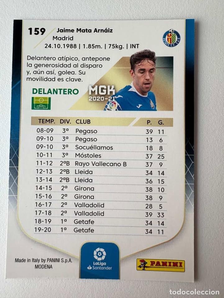 Coleccionismo deportivo: Mata Getafe 159 Megacracks 2020-21 - Foto 2
