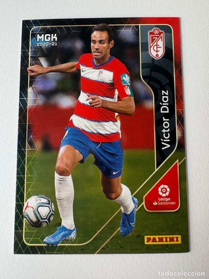 Collectionnisme sportif: V&iacute;ctor D&iacute;az Granada 166 Megacracks 2020-21