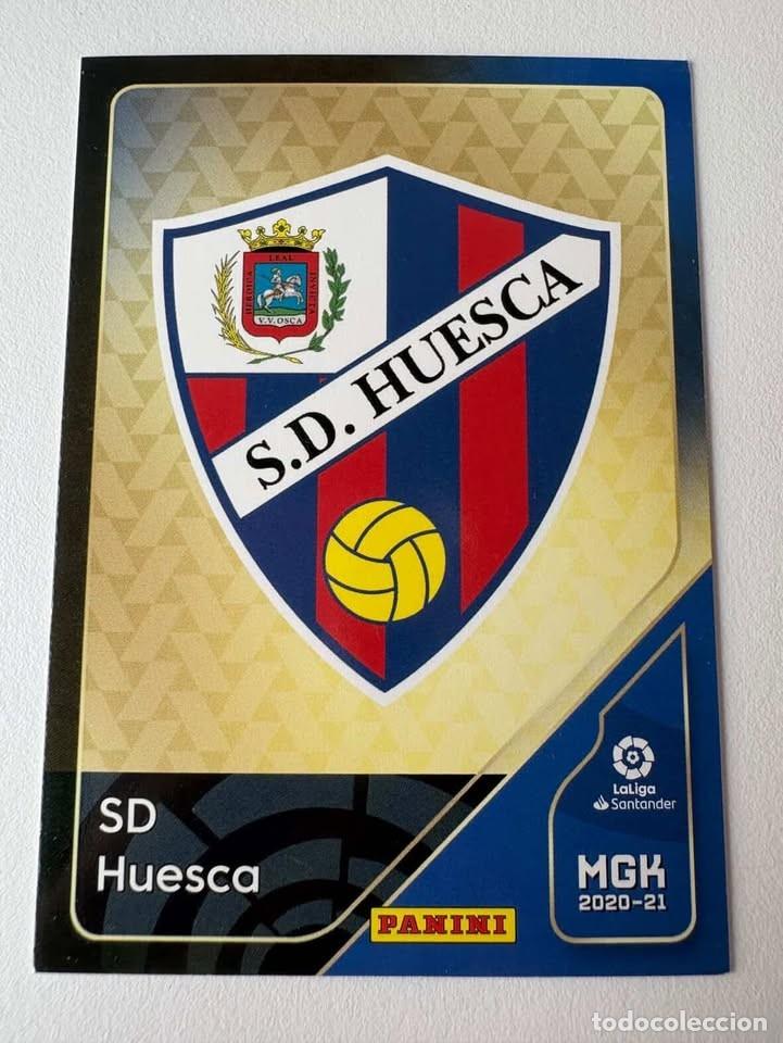 Coleccionismo deportivo: Escudo Huesca 181 Megacracks 2020-21