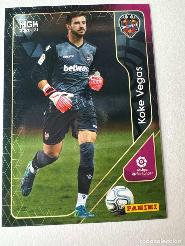 Coleccionismo deportivo: Koke Vegas Levante 201 Megacracks 2020-21