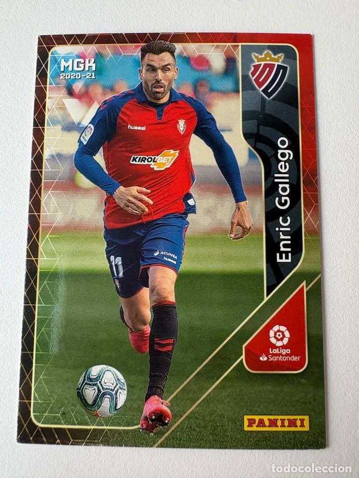 Sports collectibles: Enric Gallego Osasuna 251 Megacracks 2020-21