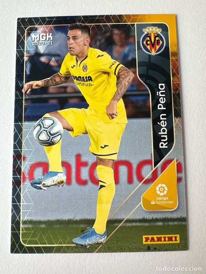 Coleccionismo deportivo: Rub&eacute;n Pe&ntilde;a Villarreal 328 Megacracks 2020-21