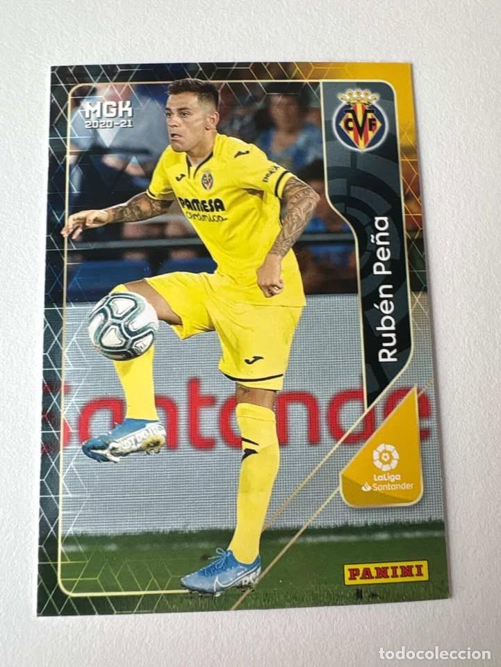 Coleccionismo deportivo: Rub&eacute;n Pe&ntilde;a Villarreal 328 Megacracks 2020-21