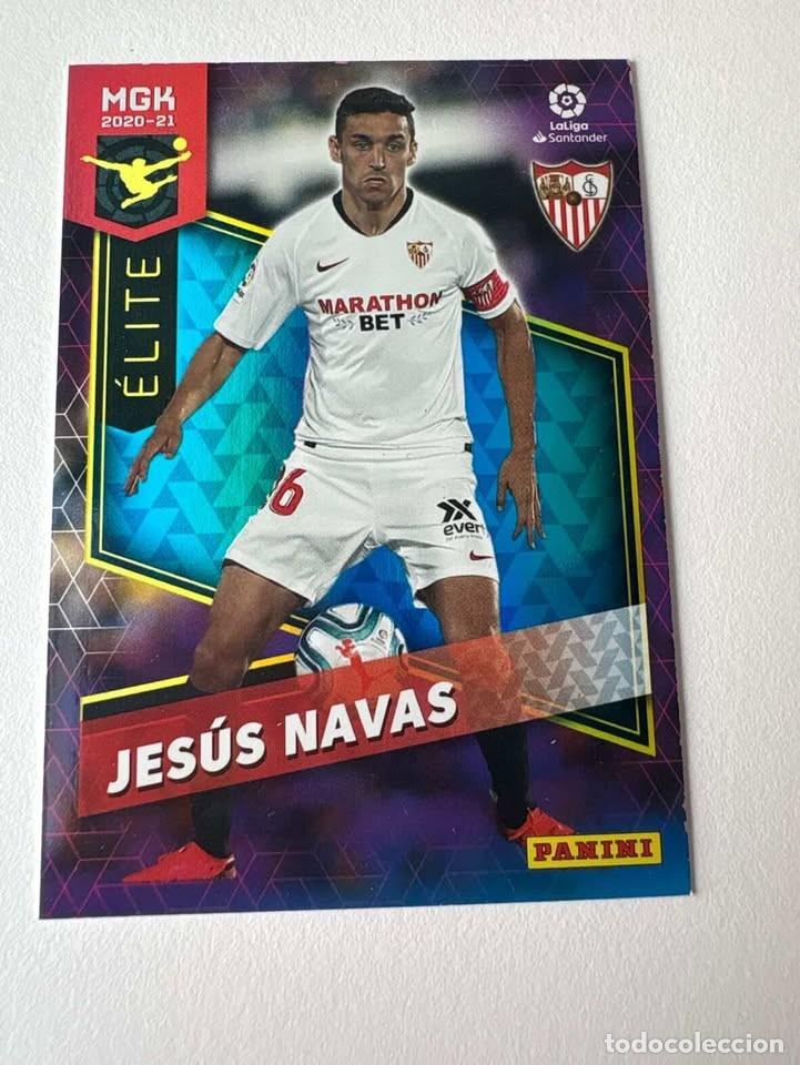 Coleccionismo deportivo: Jes&uacute;s Navas Sevilla &Eacute;lite 373 Megacracks 2020-21
