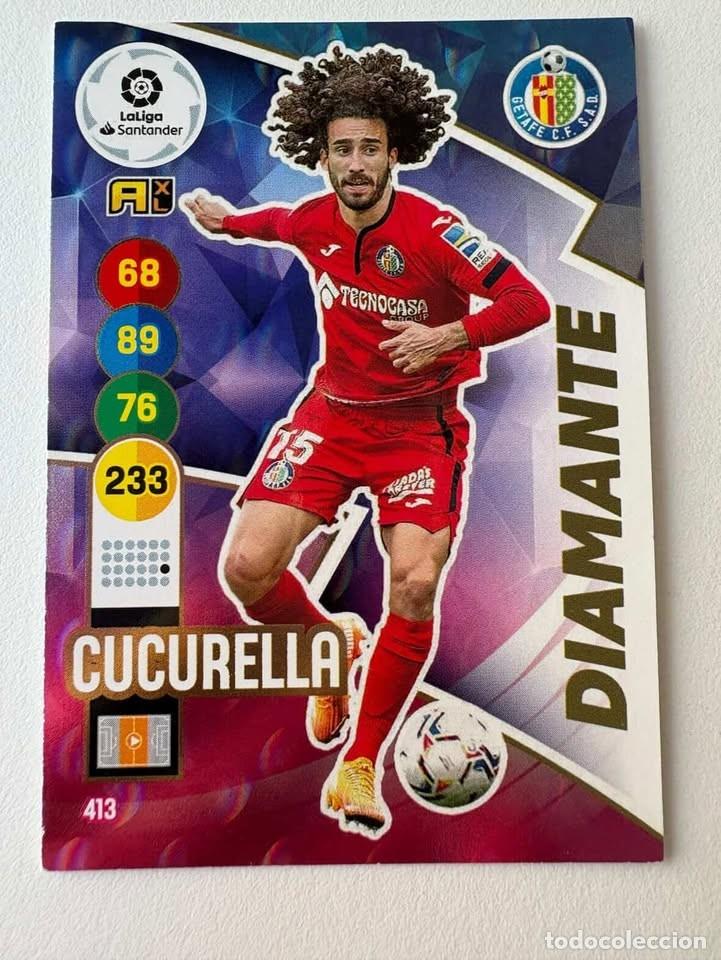Coleccionismo deportivo: Cucurella Getafe Diamante 413 Adrenalyn 2020-21