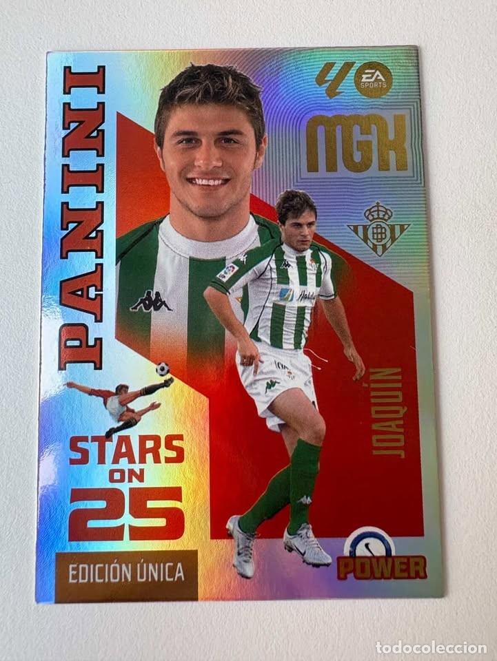 Coleccionismo deportivo: 431P POWER STARS Joaqu&iacute;n BET (BOX/LATA) Megacracks 2026-27