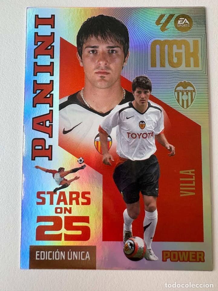 Coleccionismo deportivo: 435P POWER STARS Villa VAL (BOX/LATA) Megacracks 2026-27