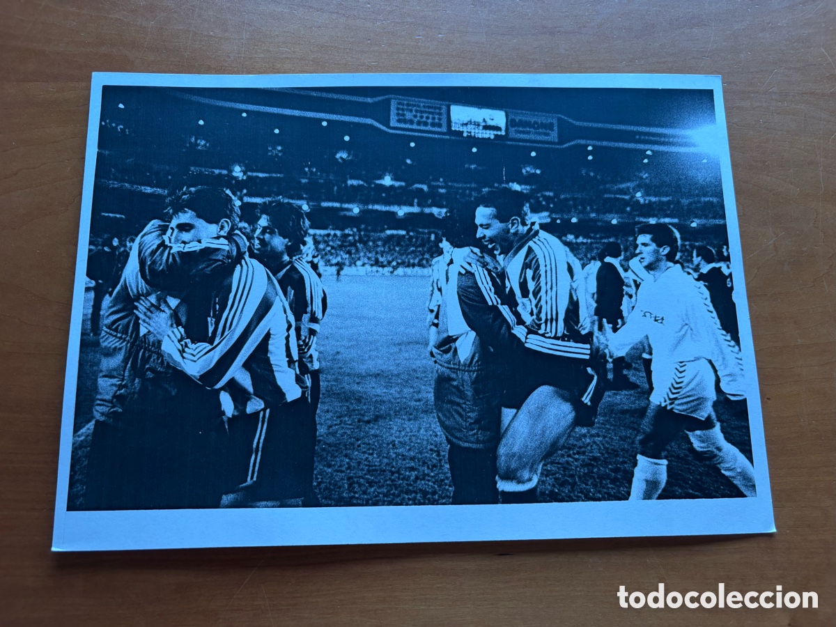 Coleccionismo deportivo: Fotograf&iacute;a Athletic Club Bilbao 83-84 Tama&ntilde;o A4