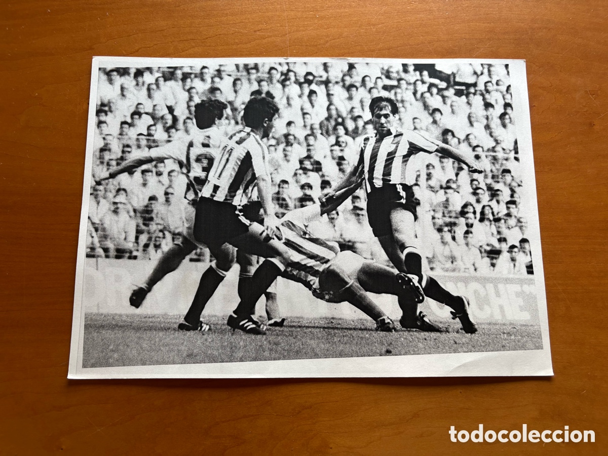 Collectionnisme sportif: Fotograf&iacute;a Athletic Club Bilbao 83-84 Tama&ntilde;o A4
