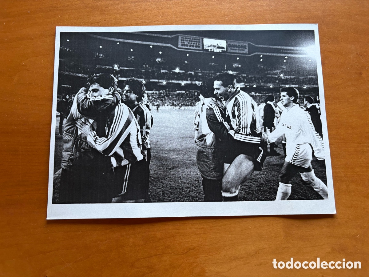 Collectionnisme sportif: Fotograf&iacute;a Athletic Club Bilbao 83-84 Tama&ntilde;o A4
