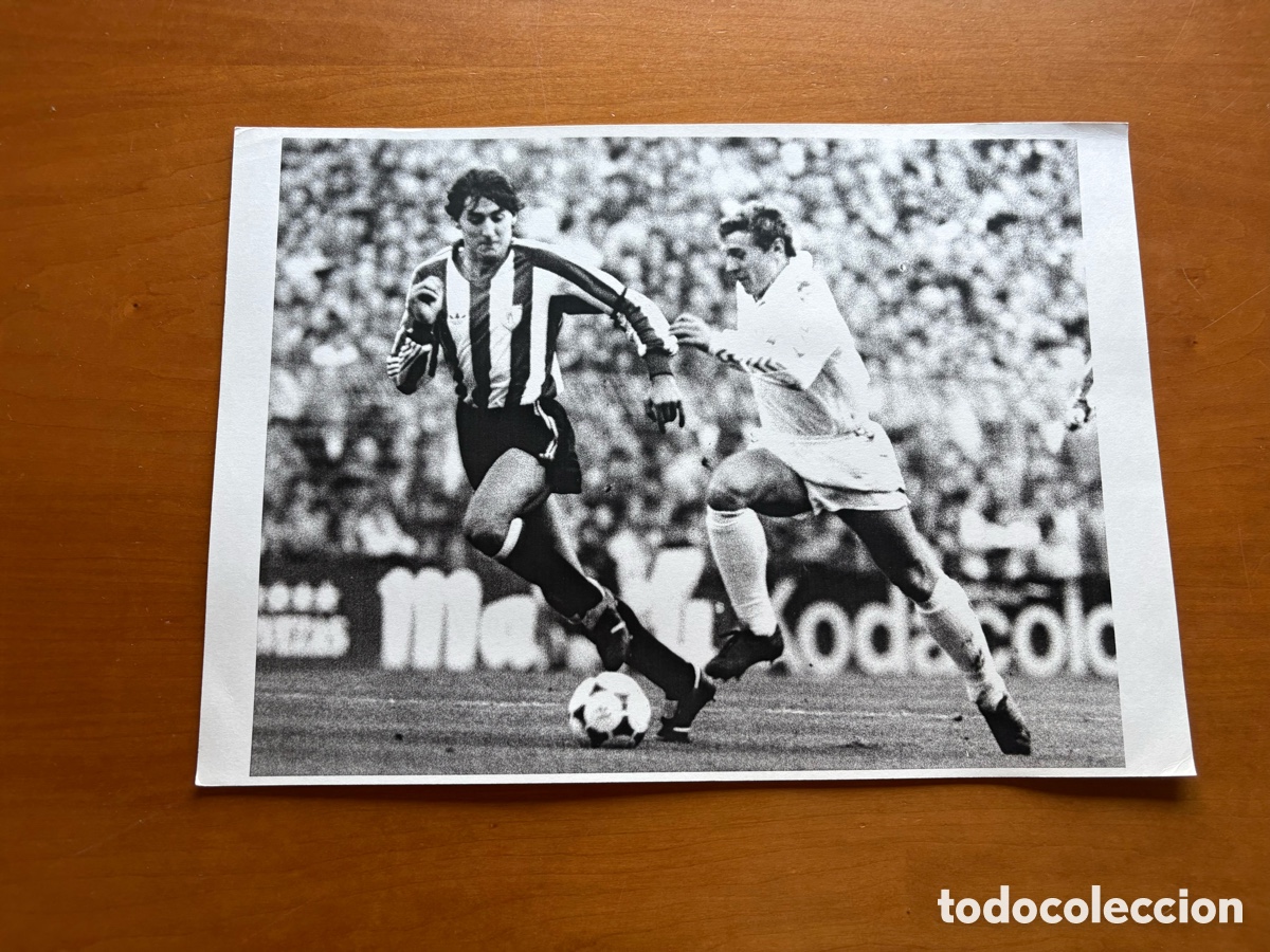 Collectionnisme sportif: Fotograf&iacute;a Athletic Club Bilbao 83-84 Tama&ntilde;o A4