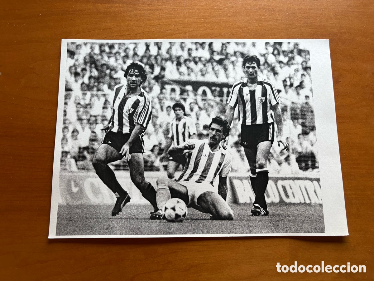 Collectionnisme sportif: Fotograf&iacute;a Athletic Club Bilbao 83-84 Tama&ntilde;o A4