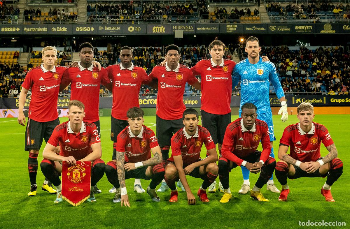 Coleccionismo deportivo: FOTO POSTAL MANCHESTER UNITED 2022