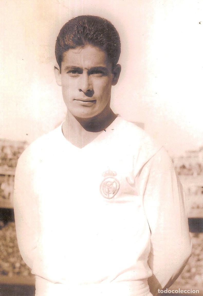 Coleccionismo deportivo: FOTOGRAF&Iacute;A MANOL&Iacute;N BUENO REAL MADRID