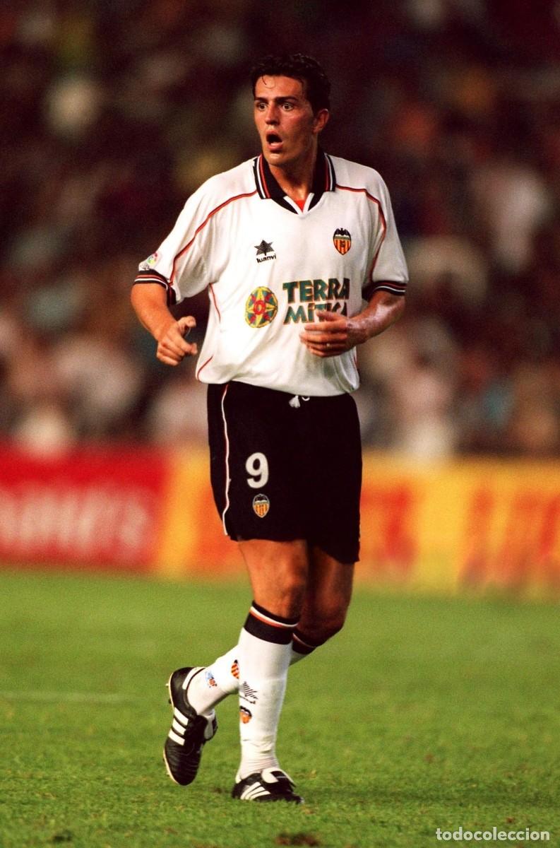 Coleccionismo deportivo: &Oacute;SCAR GARC&Iacute;A. VALENCIA C.F. FOTO