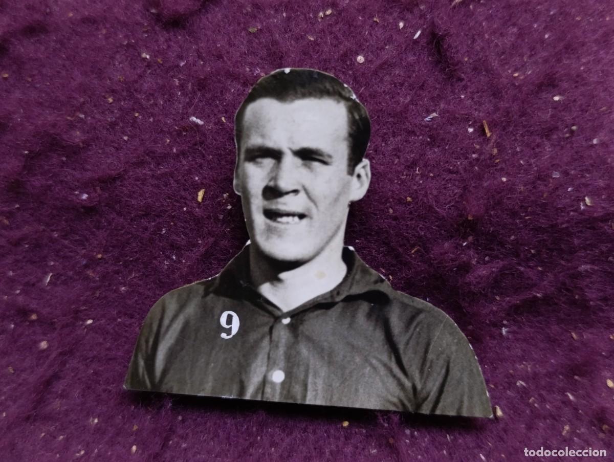 Sammelleidenschaft Sport: 1930&acute;s, Foto de Archivo, Retrato Troquelado Original, Cuqui, Osasuna, sello Foto &Aacute;lvaro