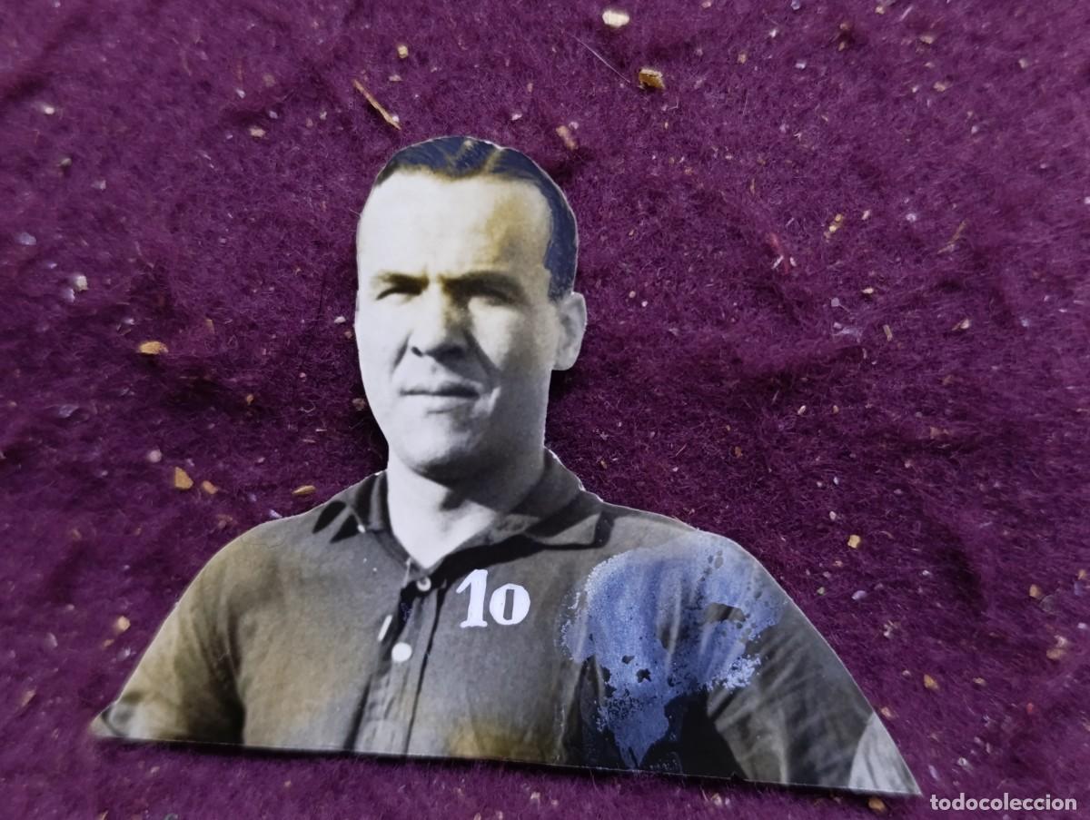 Sammelleidenschaft Sport: 1930&acute;s, Foto de Archivo, Retrato Troquelado Original, Bienzobas, Osasuna, sello Foto &Aacute;lvaro