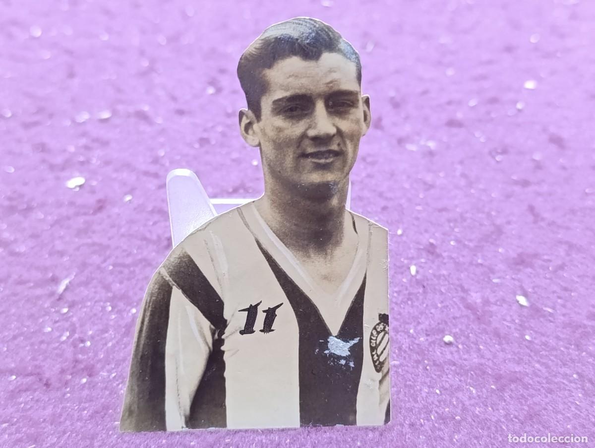 Sammelleidenschaft Sport: 1930&acute;s, Foto de Archivo, Retrato Troquelado Original, Boso, Espa&ntilde;ol, con sellos al dorso.
