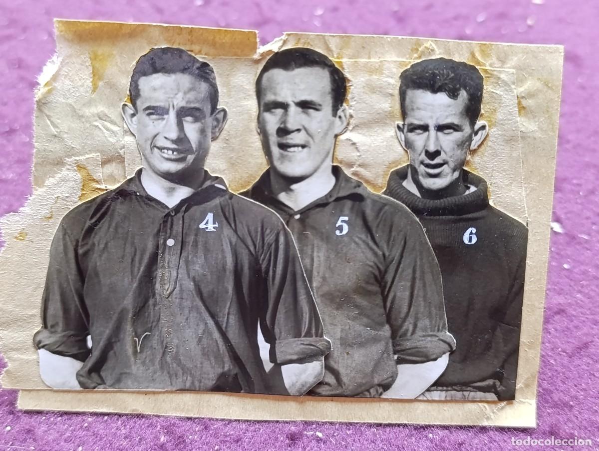 Collectionnisme sportif: 1935, Fotomontaje Prensa Original, Osasuna, con sellos al dorso