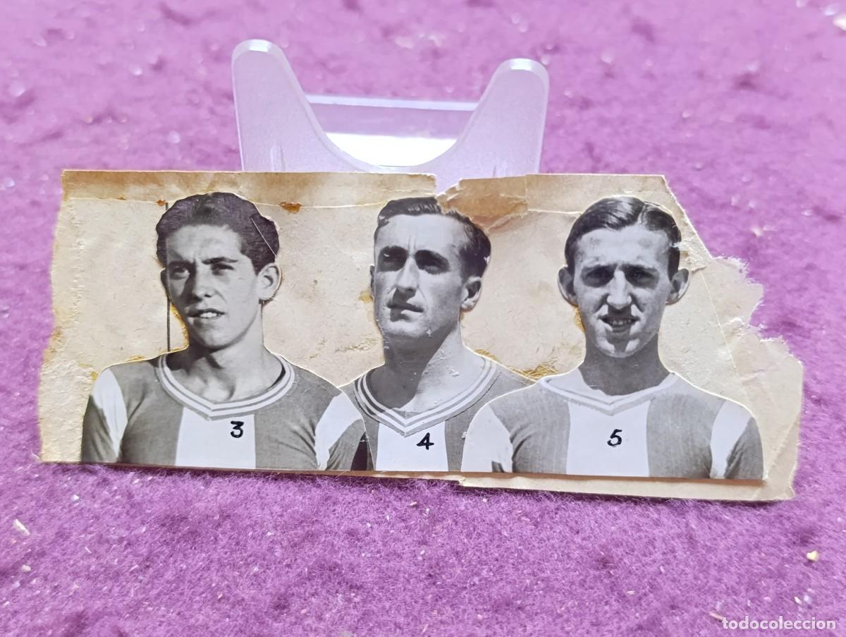 Coleccionismo deportivo: 1930&acute;s, Fotomontaje Prensa Original, Nacional, con sellos al dorso