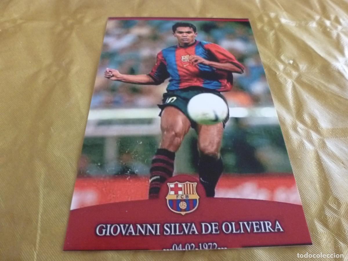 Coleccionismo deportivo: FOTO MATE (11 X 15 ) FC BARCELONA- GIOVANNI-BAR&Ccedil;A