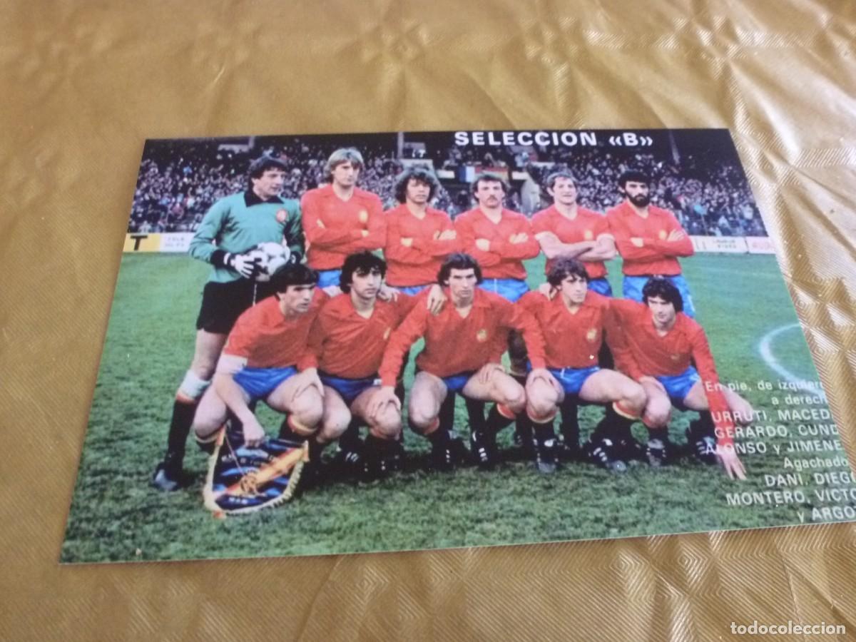 Coleccionismo deportivo: FOTO MATE (11 X 15 ) ESPA&Ntilde;A-B CON URRUTI