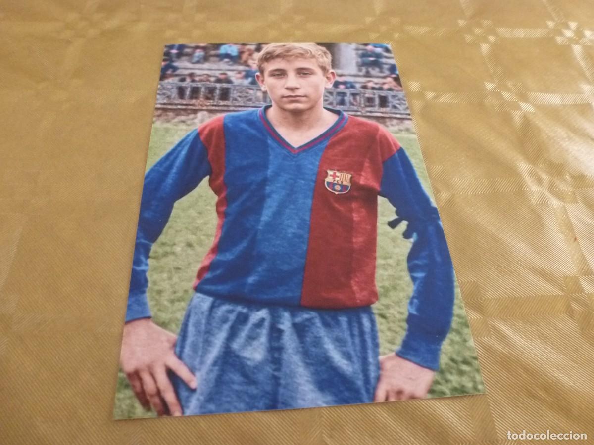 Coleccionismo deportivo: FOTO MATE (11 X 15) CARLOS REXACH CON 11 A&Ntilde;OS (BAR&Ccedil;A)